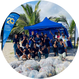 TAM Beach Clean-up - Over 250kgs of rubbish collected!