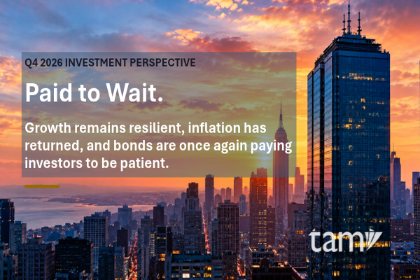 Q4 Perspective - Paid to wait.