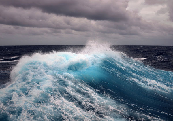 Look In Rough Seas –The Advice is “Look to the Horizon”
